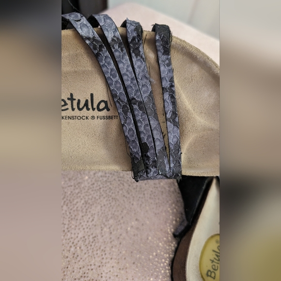 Women's Betula By Birkenstock size 7 Gray Slip-On Sandals - Picture 4 of 11